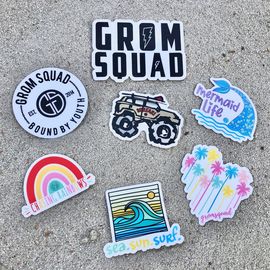 Grom Squad Sticker Pack – gromsquadusa